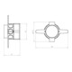 Kaiser Bague d'extension ISO 1155-02