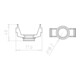 Kaiser Betonbau Prefix-Adapter D=25mm 1211-25