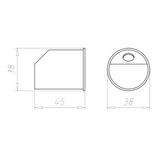 KAISER Boîte de connexion 9248-77 sans halogène, profondeur 45 mm