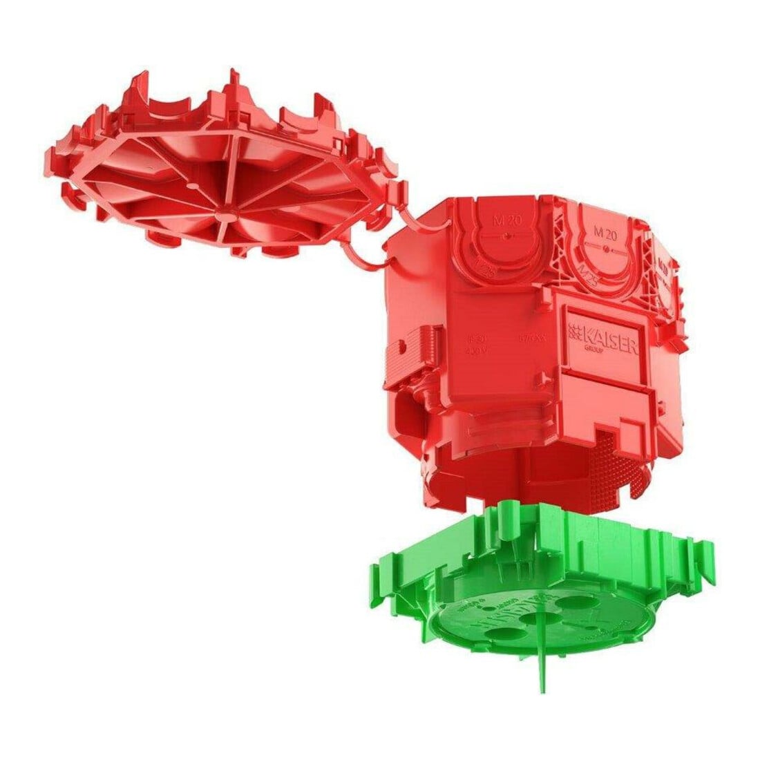 Kaiser Boîte de connexion plafond Sortie D=60 mm 1265-11