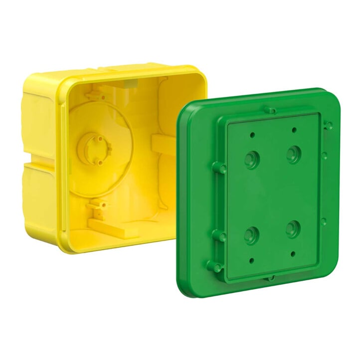 Kaiser Boîte de dérivation 128x128mm 1295-02