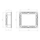 Kaiser Boîte de dérivation 205x235x72mm 9197-91