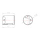Kaiser Boîte de raccordement 35x35x45mm 9248-01