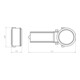 Kaiser Caisson d’encastrement HaloX 180 avec tunnel 325 1282-73