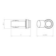 Kaiser Coude pour tube DIN EN 25 1202-34-3