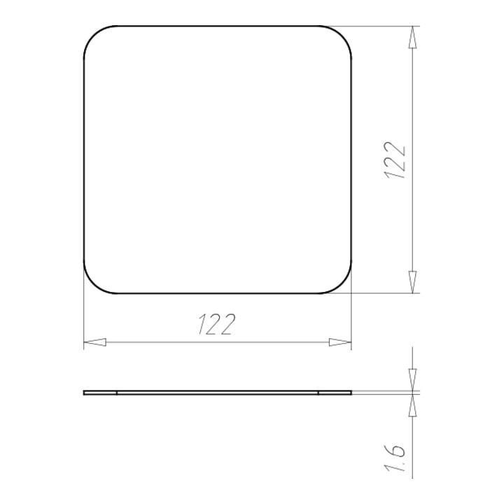 Kaiser Couvercle de rechange 750GC boîte de 100 1095-93