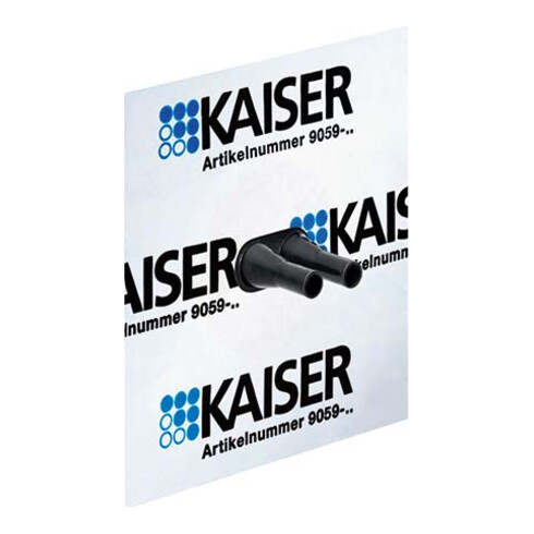 Kaiser Doppelkabelmanschette D=8-11mm 9059-47