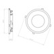 Kaiser Front HaloX 100 DA 68 pour béton coulé 1281-01