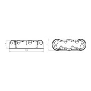 Kaiser Hohlwand Verbindungsdose O-range ECON 3 9253-22-3