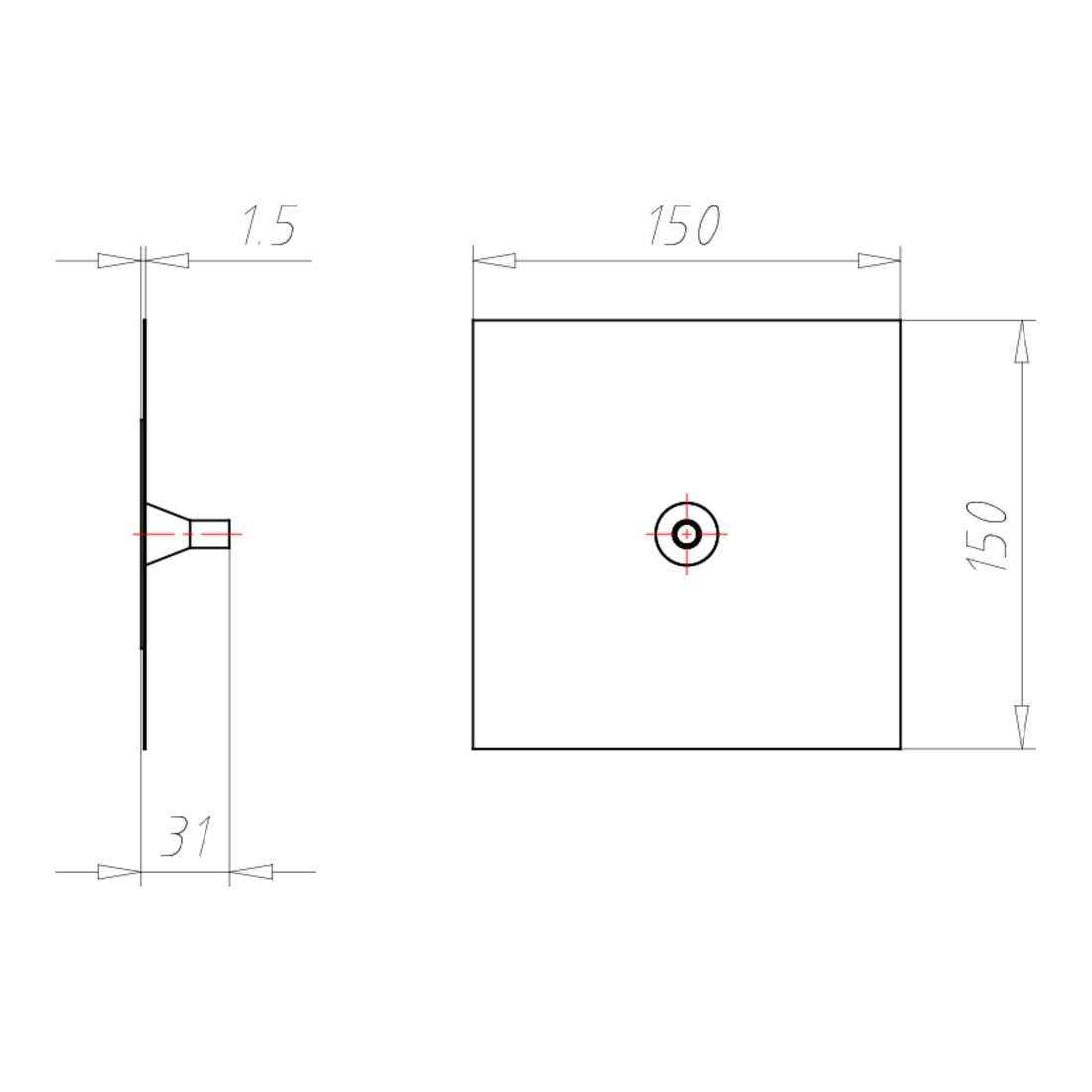 Kaiser Kabelmanschette D=8-11mm 9059-46