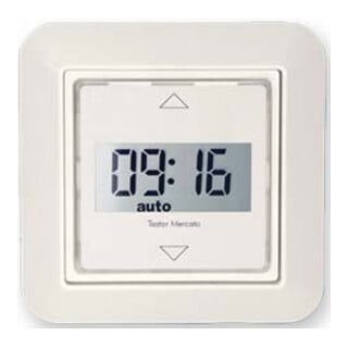 Kaiser Nienhaus Commande de volet roulant avec écran LCD, programme journalier + mémoire/hasard, bouton Mercato rws