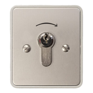 Kaiser Nienhaus Interrupteur à clé AP bouton unilatéral 322600