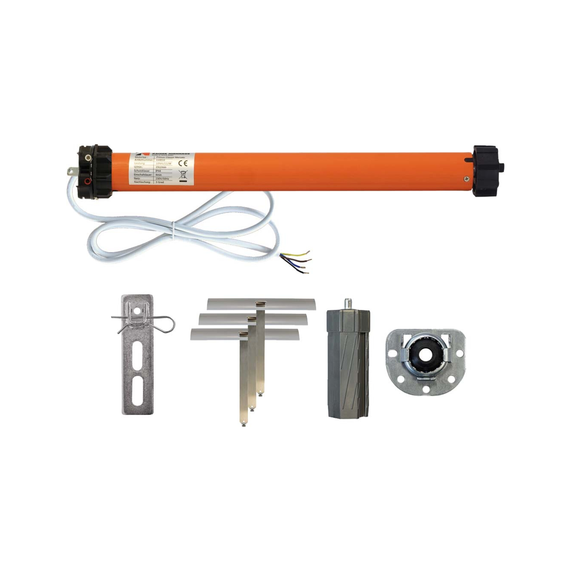 Kaiser Nienhaus Rollladenmotor inkl. Lager 145W 20Nm 15U/min. Favo.Cla.Mercato Set