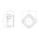 Kaiser Schalterdose UP f.CEE 16A 1075-04