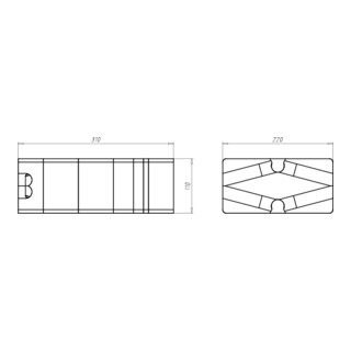 KAISER System-Geräteträger 240-310 mm universelle Montageplatte 9966.22