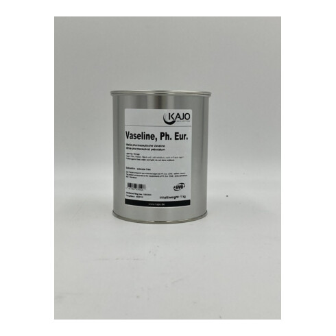 Kajo Vaseline blanche 1kg boîte selon DAB10