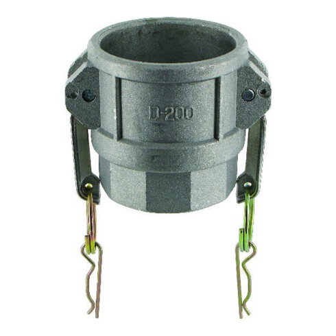 Kamlok Mutterteil Typ D DN40, IG 1.1/2", Alu