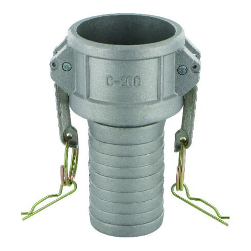 Kamlok Partie écrou Type C DN50, embout 51mm, alu