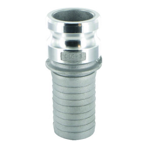 Kamlok Partie mâle Type E DN80, embout 76 mm, alu