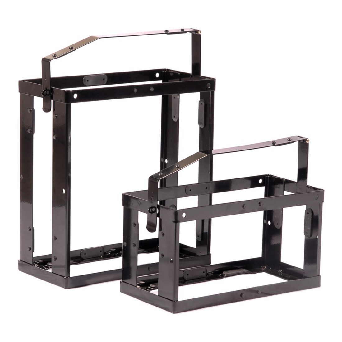Kanisterhalterung L.377mm B.174mm H.293mm Tiefschwarz RAL 9005 2,17kg VALPRO