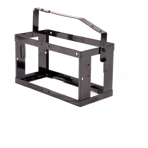 Kanisterhalterung L.377mm B.174mm H.293mm Tiefschwarz RAL 9005 2,17kg VALPRO
