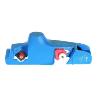 Kantenhobel L.235 mm blau mit Doppelklinge