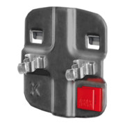 Kappes doppelte Werkzeugklemme RasterPlan/ABAX Ø 13 mm anthrazitgrau