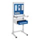 Kappes ErgoPlus Steharbeitsplatz Mod 1 RAL 7035 /5010 H1770 mm x B670 mm, 7301.01.0116
