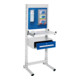 Kappes ErgoPlus Steharbeitsplatz Mod 3 RAL 7035 /5010 H1770 mm x B670 mm, 7301.03.0116