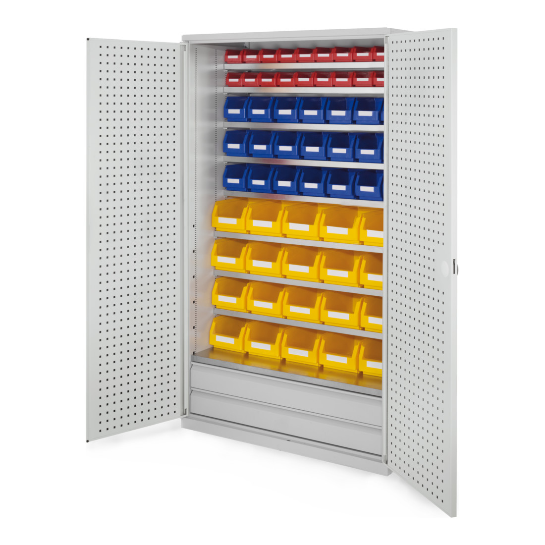 Kappes Grossraumschrank Mod. 24 Lochplattentüren