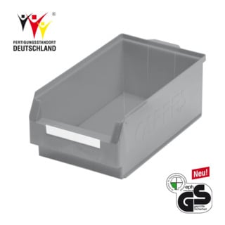 Kappes Lagersichtkasten RasterPlan Gr. 2 grau