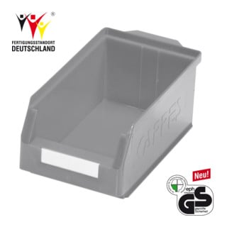 Kappes Lagersichtkasten RasterPlan Gr. 4 grau