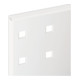 Kappes Lochplatte RasterPlan RAL 9010 1.500 x 450 mm