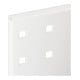Kappes Lochplatte RasterPlan RAL 9010 2.000 x 450 mm