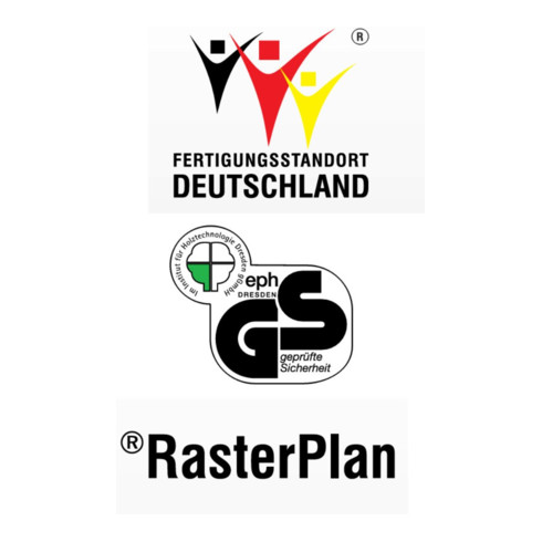 Kappes Maschinenhalter RasterPlan Ø 60 mm anthrazitfarben