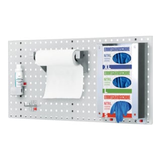 Kappes RasterPlan Lochplatte Modell 2 H1000 mm x B450 mm RAL 7035