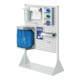 Kappes RasterPlan Stellwand Gr.4 einseitig H1450 mm x B1000 mm x T430 mm RAL 7035, 7008.11.1013