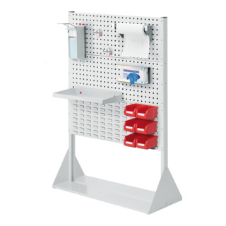 Kappes RasterPlan Stellwand Gr.4 einseitig H1450 mm x B1000 mm x T430 mm RAL 7035, 7008.14.1013