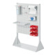 Kappes RasterPlan Stellwand Gr.4 einseitig H1450 mm x B1000 mm x T430 mm RAL 7035, 7008.14.1013