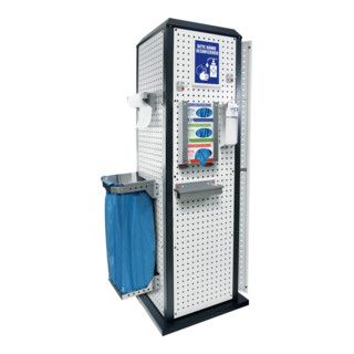 Kappes RasterPlan ToolTower groß Mod 1 stationär RAL 7035/7016 mit Tür