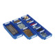 Kappes Regalkasten Mod. 410 blau 400 x 120 x 65 mm für 4 Trennplatten-5