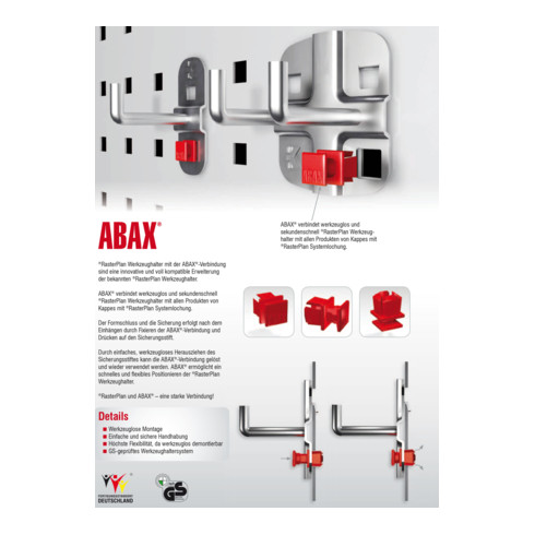 Kappes Rohrhalter RasterPlan/ABAX anthrazitgrau