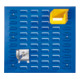 Kappes Schlitzplatte RasterPlan RAL 3020 H500 x B450 mm Hochformat