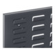 Kappes Schlitzplatte RasterPlan RAL 7016 B1500 x H450 mm Breitformat