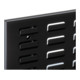 Kappes Schlitzplatte RasterPlan RAL 9005 B2000 x H450 mm Breitformat