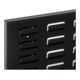 Kappes Schlitzplatte RasterPlan RAL 9005 B450 x H1000 mm Hochformat