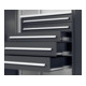 Kappes Schublade Schwerlast RAL 7016 H125 mm x B1000 mm Vollauszug