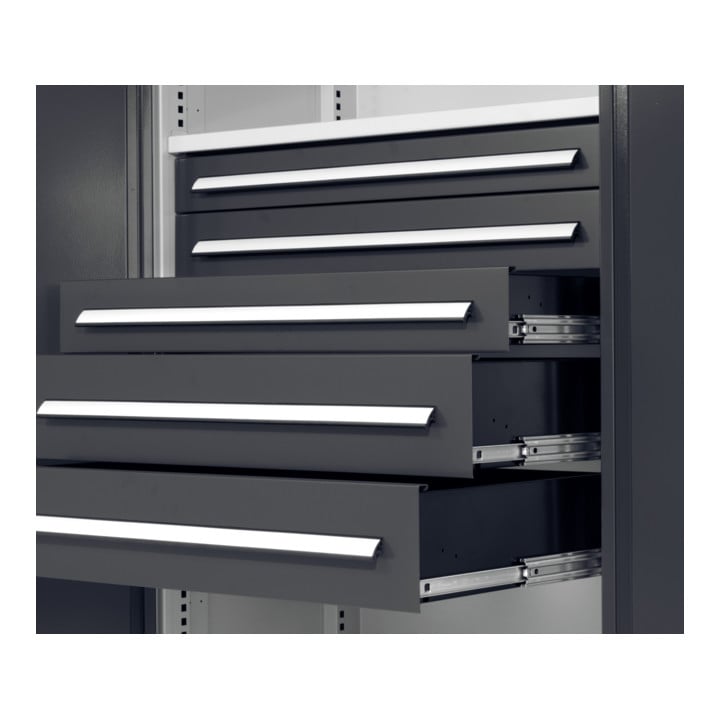 Kappes Schublade Schwerlast RAL 7016 H175 mm x B1000 mm Vollauszug