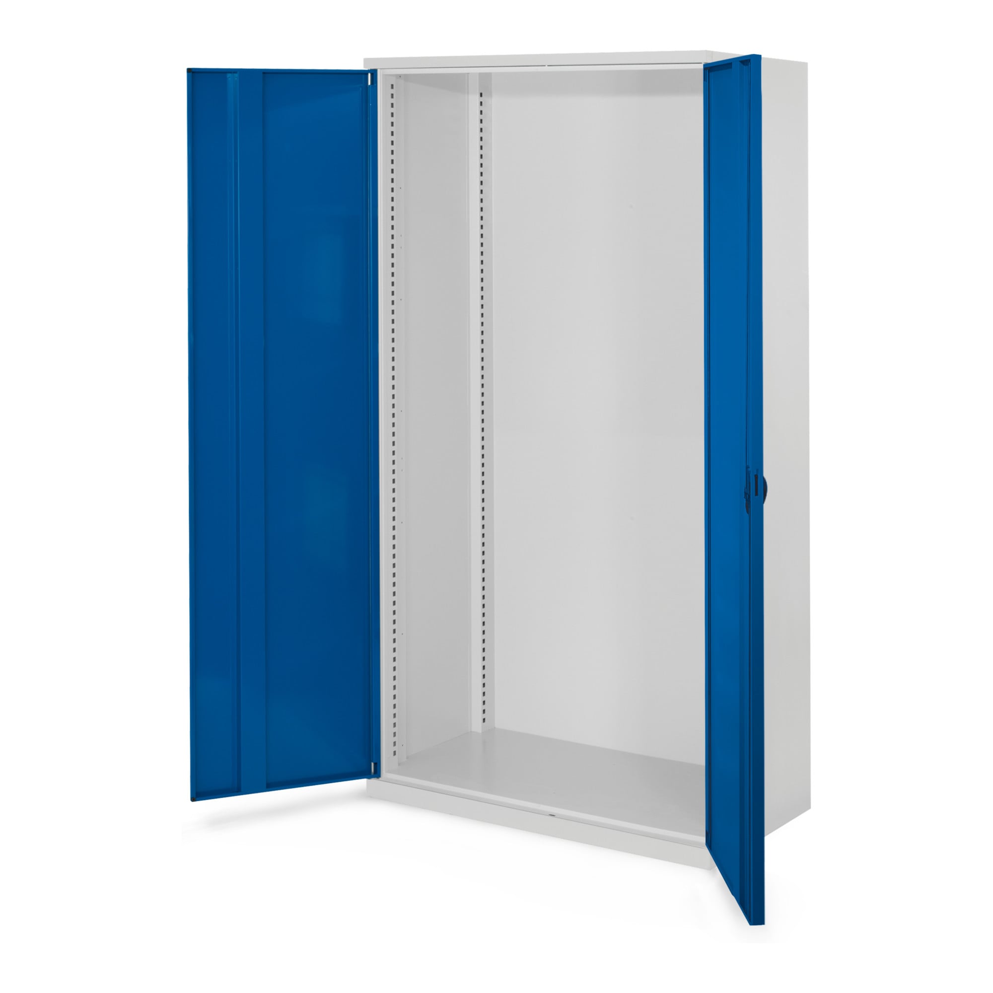 Kappes Schwerlastschrank Leergehäuse Mod. 40 RAL 7035/5010 Vollblechtüren