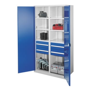 Kappes Schwerlastschrank MMT Mod. 52 7035/5010 Doppelwandtüren